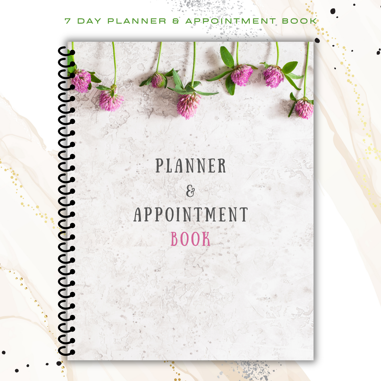 LIGHT CLASSIC 7 DAY PLANNER & APPOINTMENT BOOK