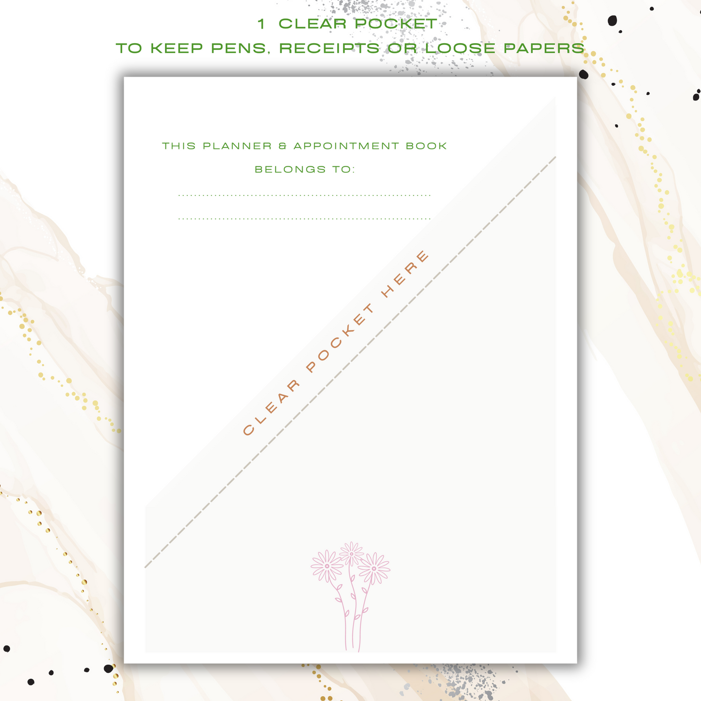 LIGHT CLASSIC 7 DAY PLANNER & APPOINTMENT BOOK