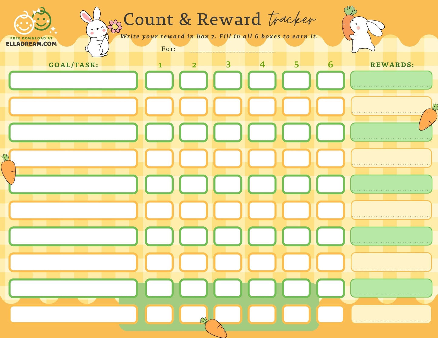 Multi-Subject Count & Reward Tracker — A Gentle System for Building Multiple Habits at Once_Collection 1