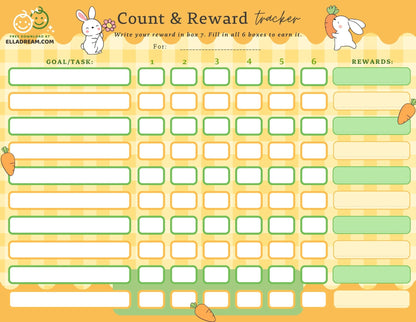 Multi-Subject Count & Reward Tracker — A Gentle System for Building Multiple Habits at Once_Collection 1