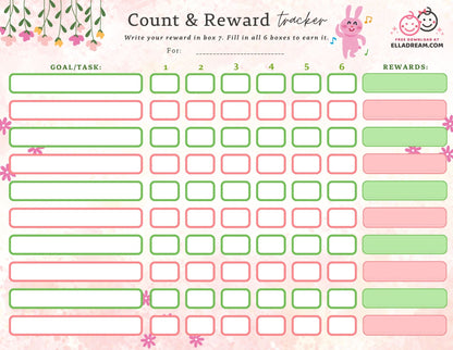 Multi-Subject Count & Reward Tracker — A Gentle System for Building Multiple Habits at Once_Collection 1