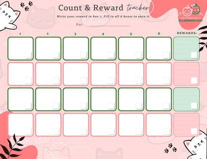 🌟Count & Reward Tracker — A Gentle Way to Build One Habit at a Time_Collection 1