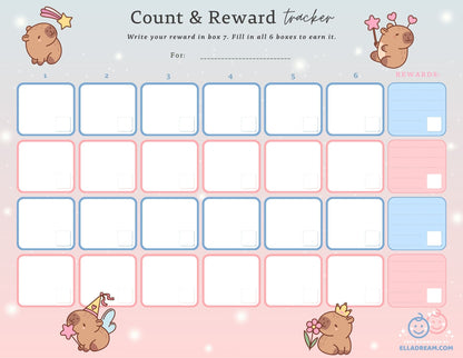 🌟Count & Reward Tracker — A Gentle Way to Build One Habit at a Time_Collection 1