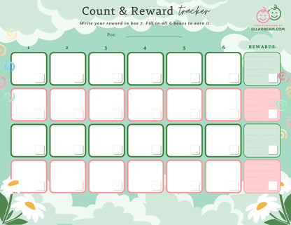 🌟Count & Reward Tracker — A Gentle Way to Build One Habit at a Time_Collection 1