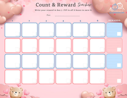 🌟Count & Reward Tracker — A Gentle Way to Build One Habit at a Time_Collection 1