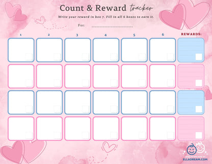 🌟Count & Reward Tracker — A Gentle Way to Build One Habit at a Time_Collection 1