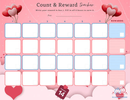 🌟Count & Reward Tracker — A Gentle Way to Build One Habit at a Time_Collection 1