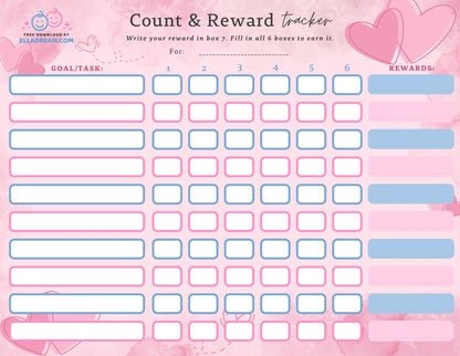 Multi-Subject Count & Reward Tracker — A Gentle System for Building Multiple Habits at Once_Collection 1