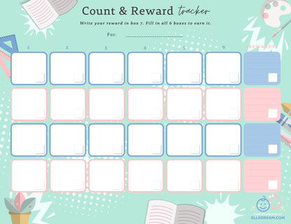 🌟Count & Reward Tracker — A Gentle Way to Build One Habit at a Time_Collection 1