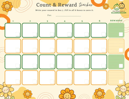🌟Count & Reward Tracker — A Gentle Way to Build One Habit at a Time_Collection 1